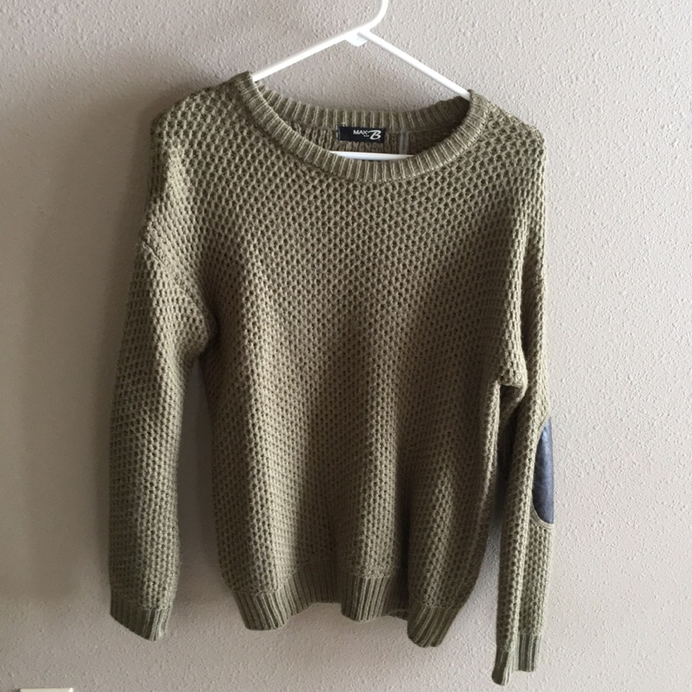 Hunter Green Knit Sweater